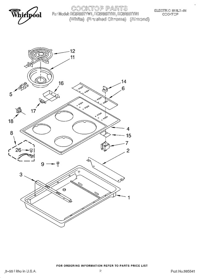Diagram for RC8200XYN1