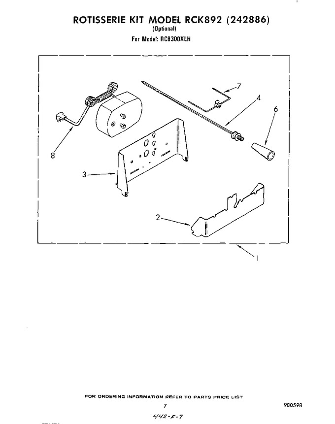 Diagram for RC8300XLH