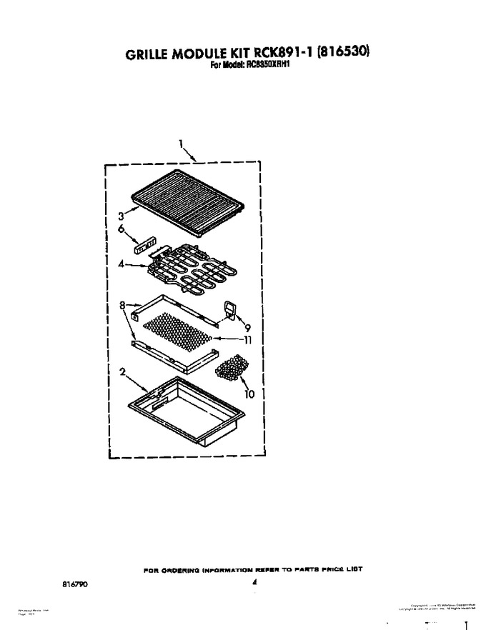 Diagram for RC8350XRH1