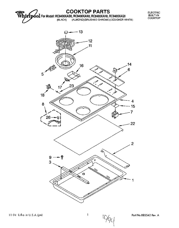 Diagram for RC8400XAH5