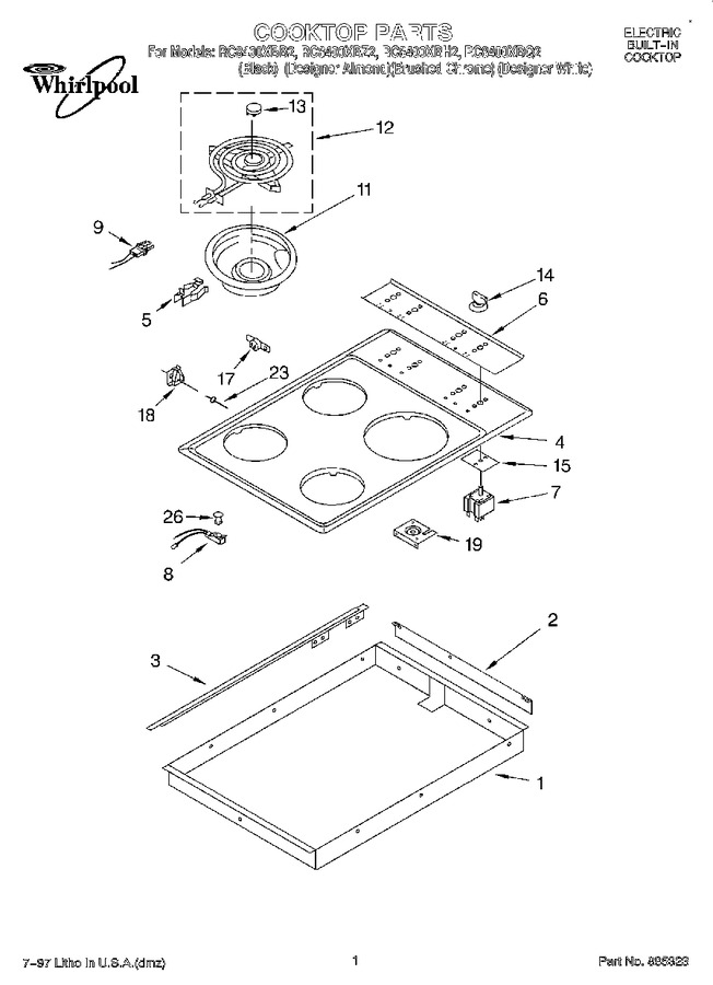 Diagram for RC8400XBH2
