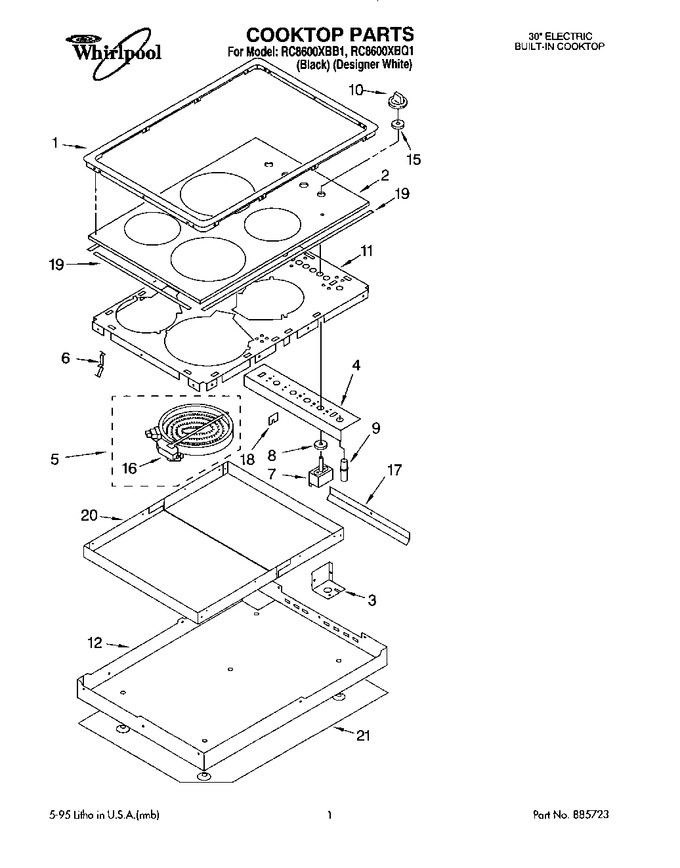 Diagram for RC8600XBB1