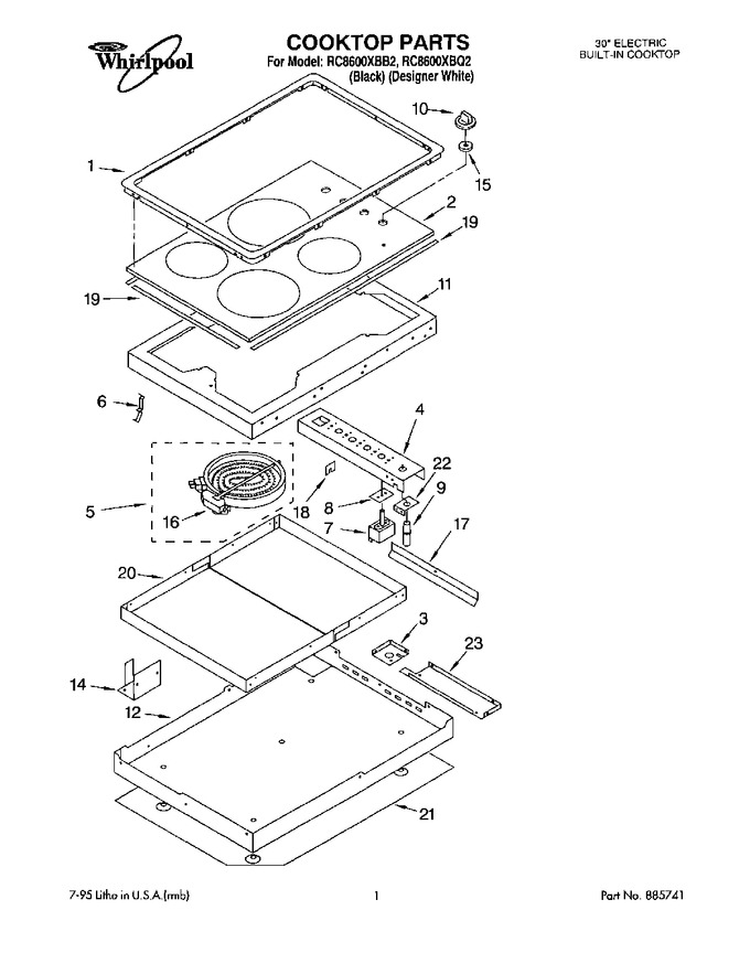 Diagram for RC8600XBQ2