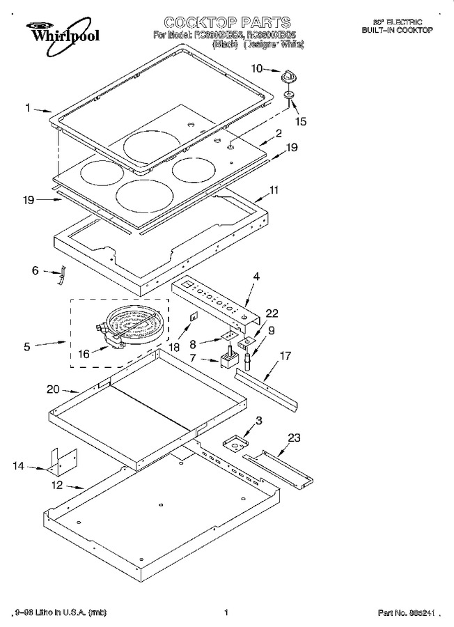 Diagram for RC8600XBB5