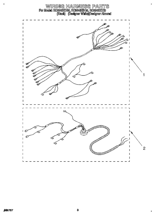 Diagram for RC8646XDZ0