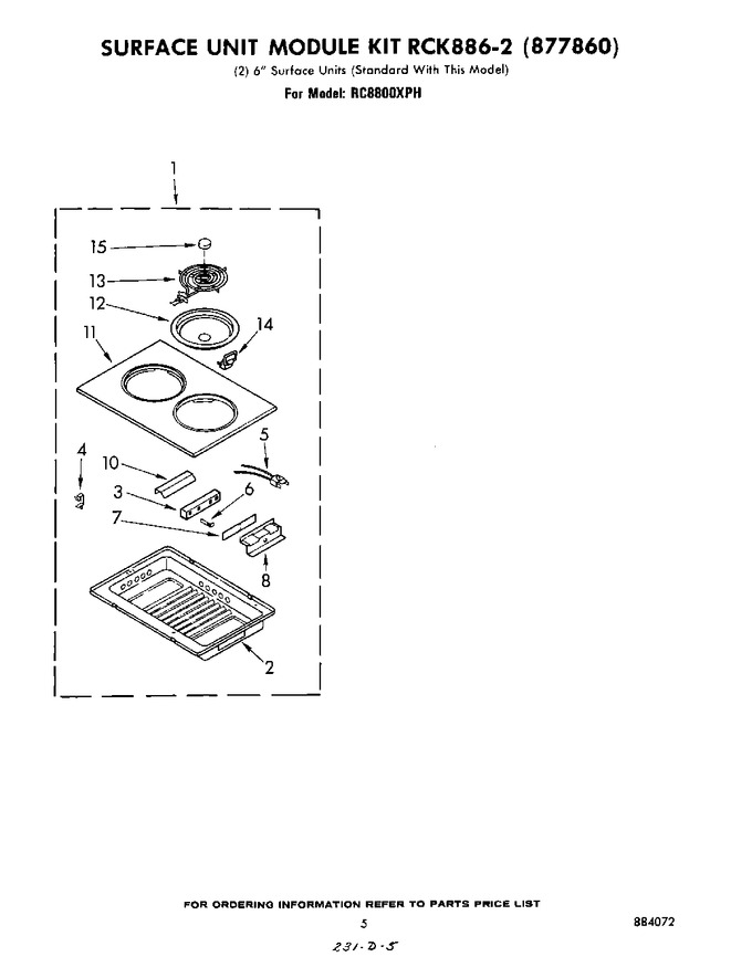 Diagram for RC8800XPH