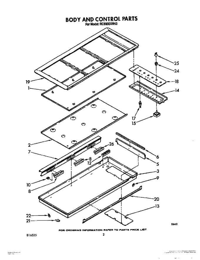 Diagram for RC8850XRH3