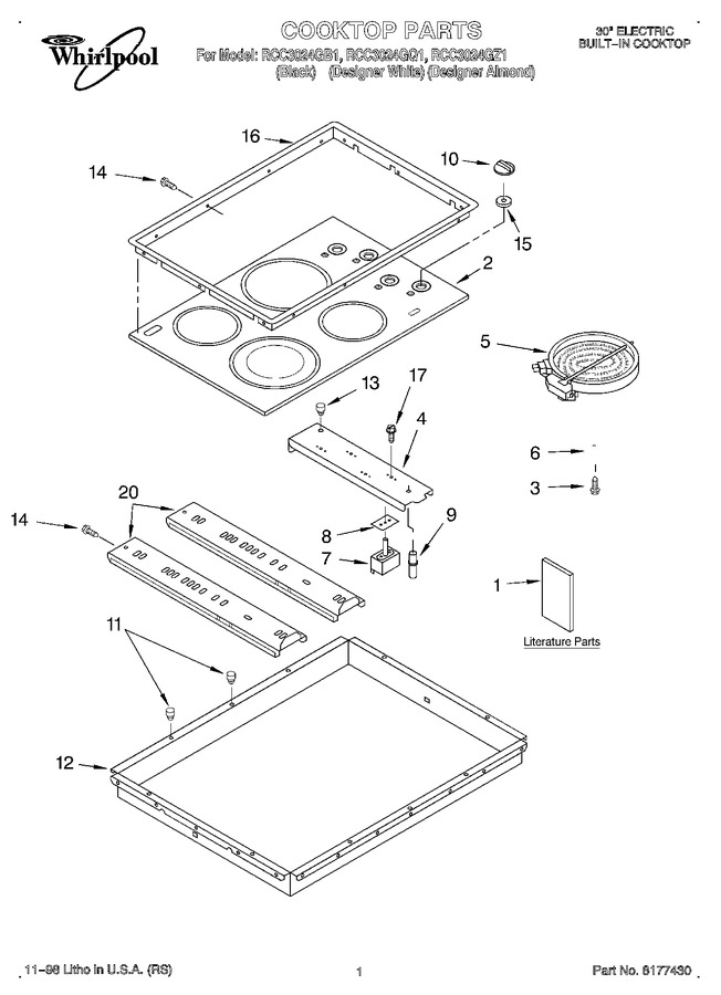 Diagram for RCC3024GQ1