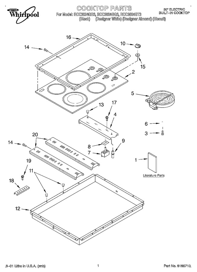 Diagram for RCC3024GT3