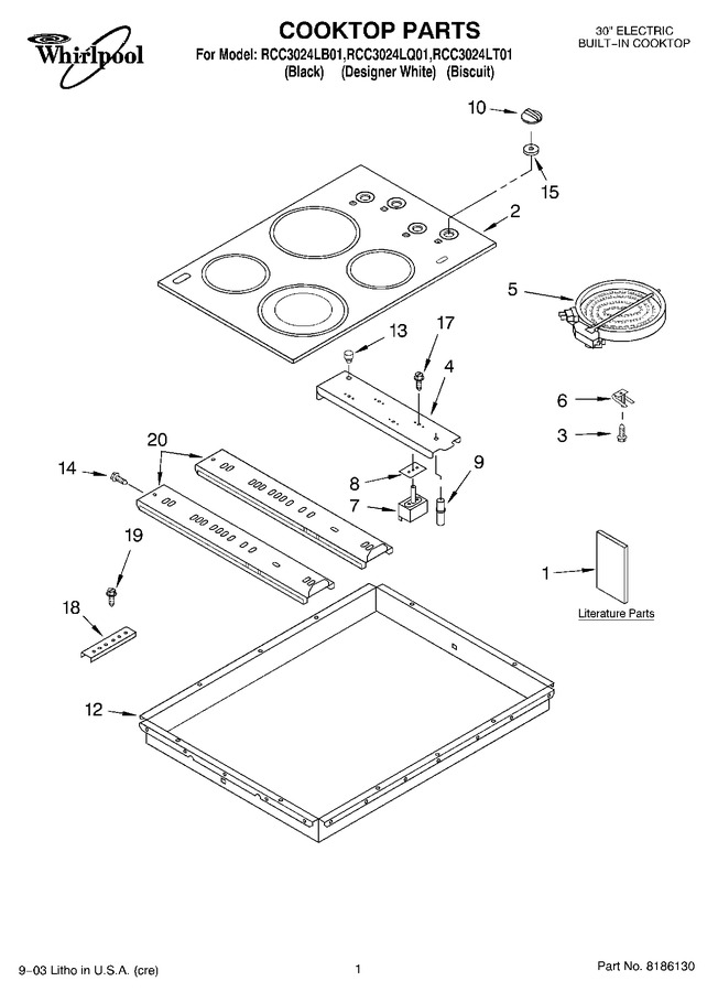 Diagram for RCC3024LB01