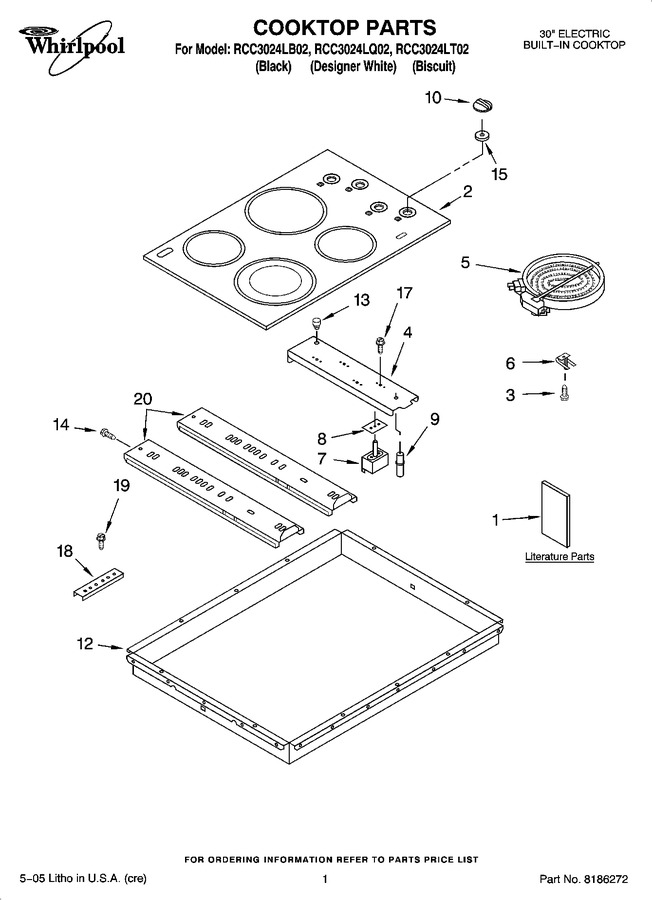 Diagram for RCC3024LT02