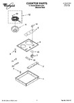 Diagram for 01 - Cooktop Parts, Miscellaneous Parts