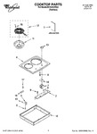 Diagram for 01 - Cooktop Parts, Optional Parts (not Included)