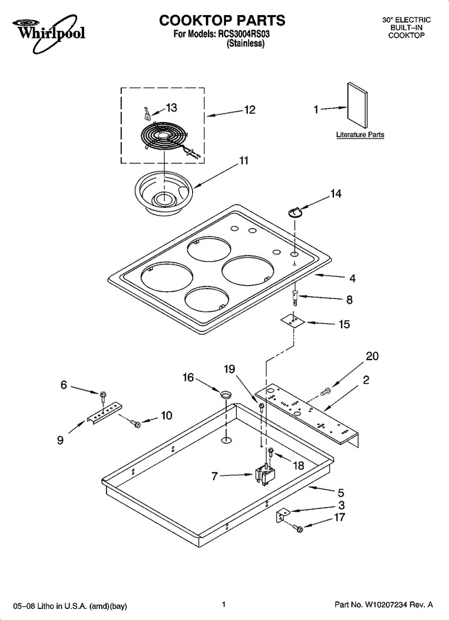 Diagram for RCS3004RS03
