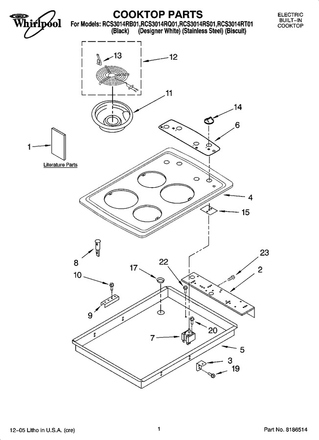 Diagram for RCS3014RT01