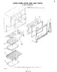Diagram for 07 - Upper Oven Door And Unit