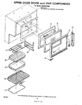 Diagram for 07 - Upper Oven Door And Unit