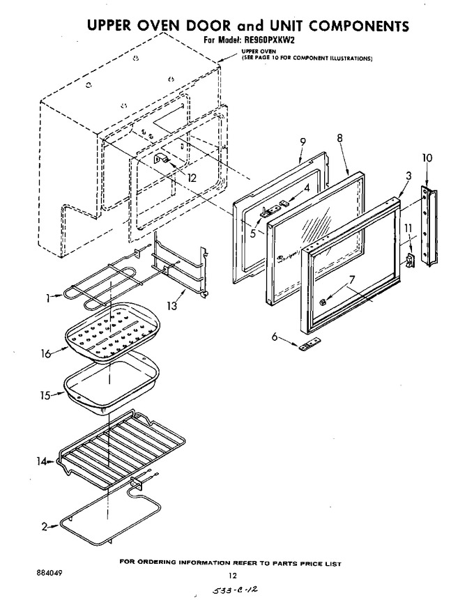 Diagram for RE960PXKW2