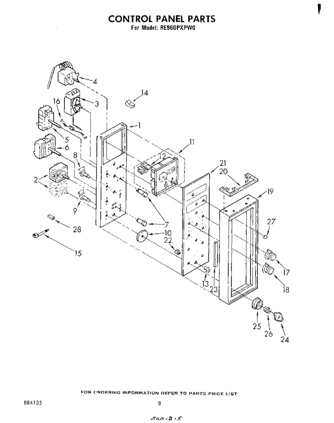 Diagram for RE960PXPW0