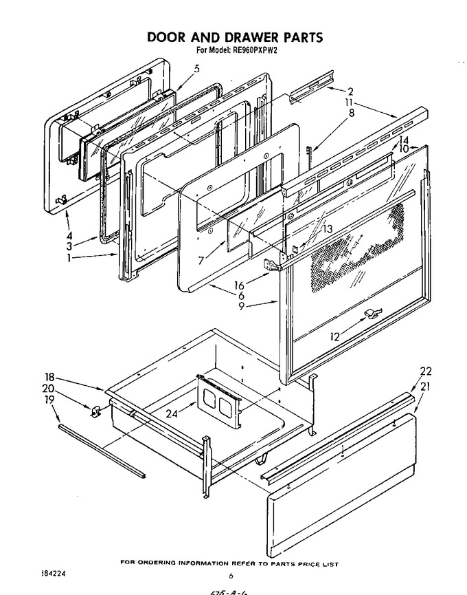 Diagram for RE960PXPW2