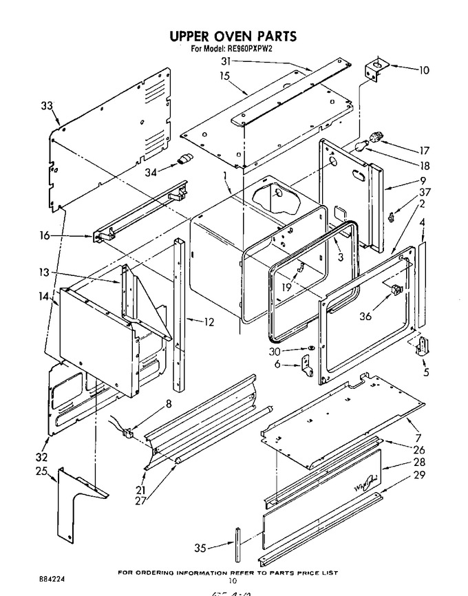 Diagram for RE960PXPW2