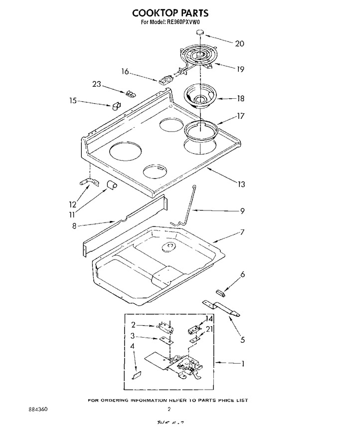 Diagram for RE960PXVN0