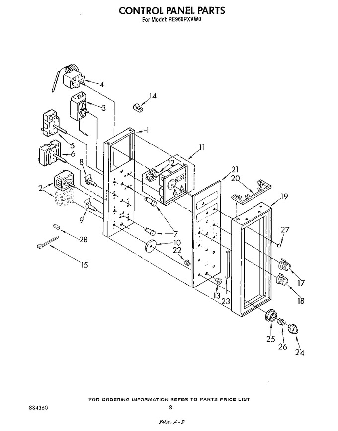 Diagram for RE960PXVN0
