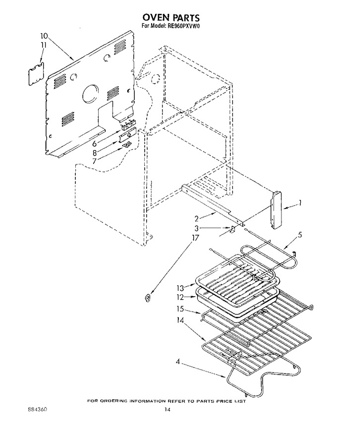 Diagram for RE960PXVN0