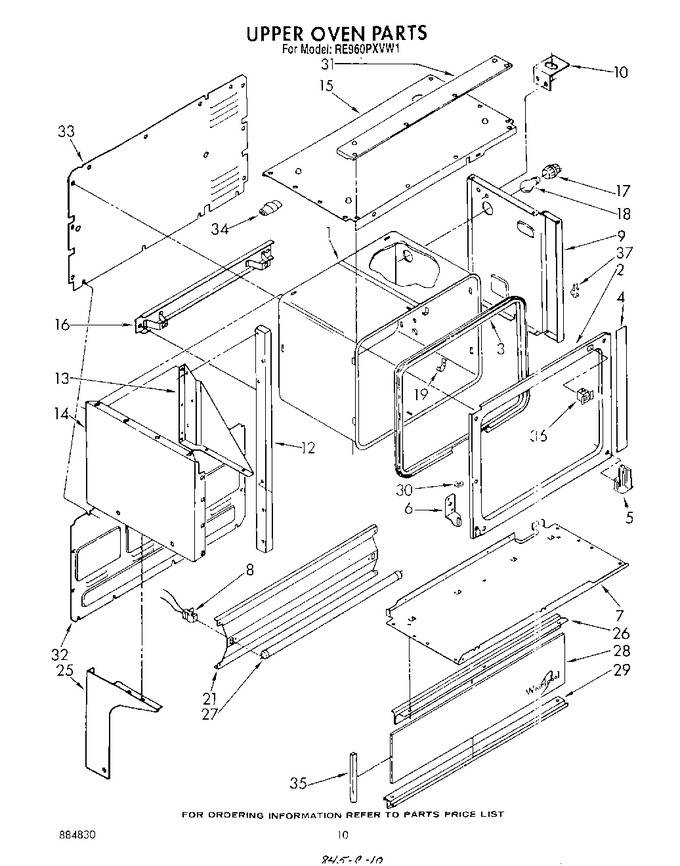 Diagram for RE960PXVW1