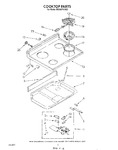 Diagram for 02 - Cooktop
