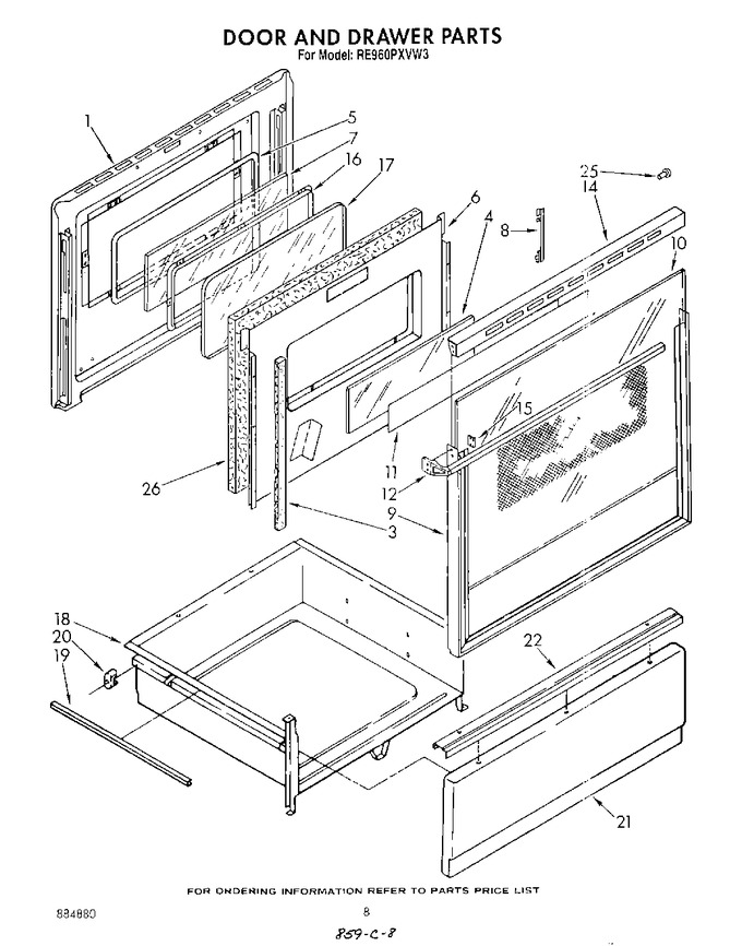 Diagram for RE960PXVW3