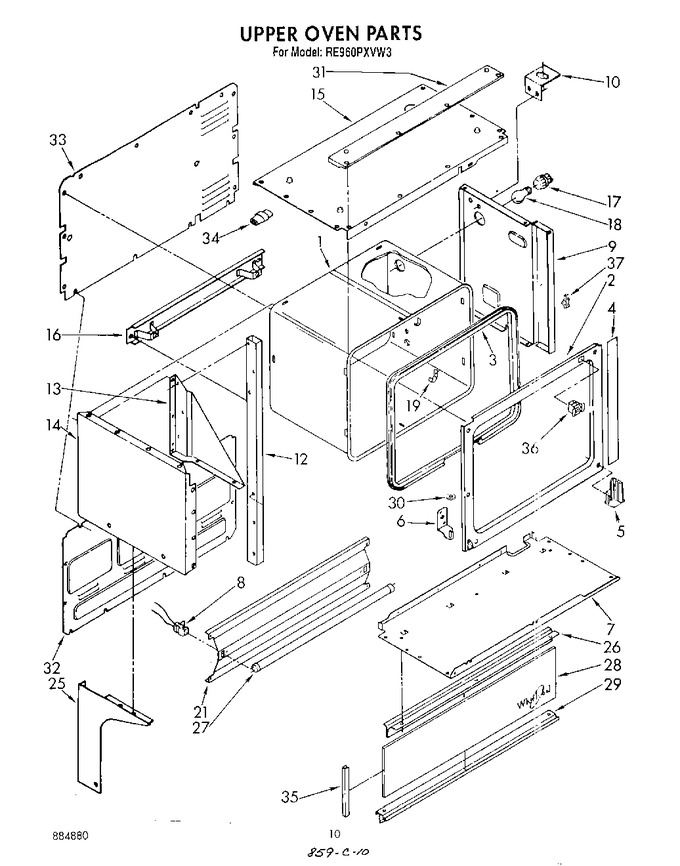 Diagram for RE960PXVW3