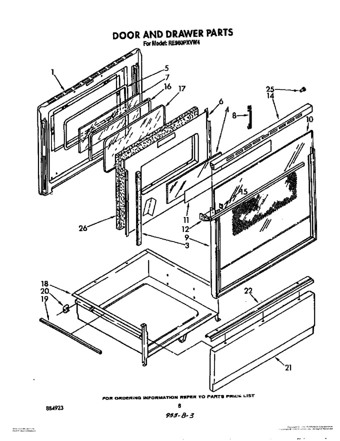Diagram for RE960PXVW4