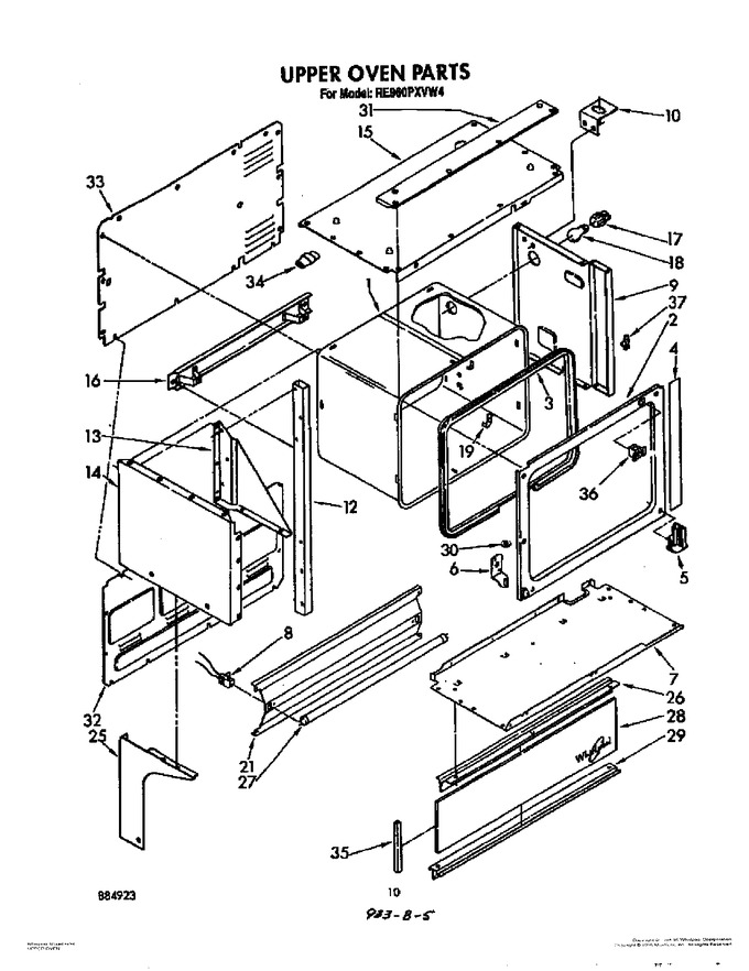 Diagram for RE960PXVW4