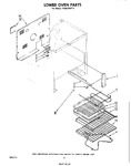 Diagram for 07 - Lower Oven, Literature And Optional