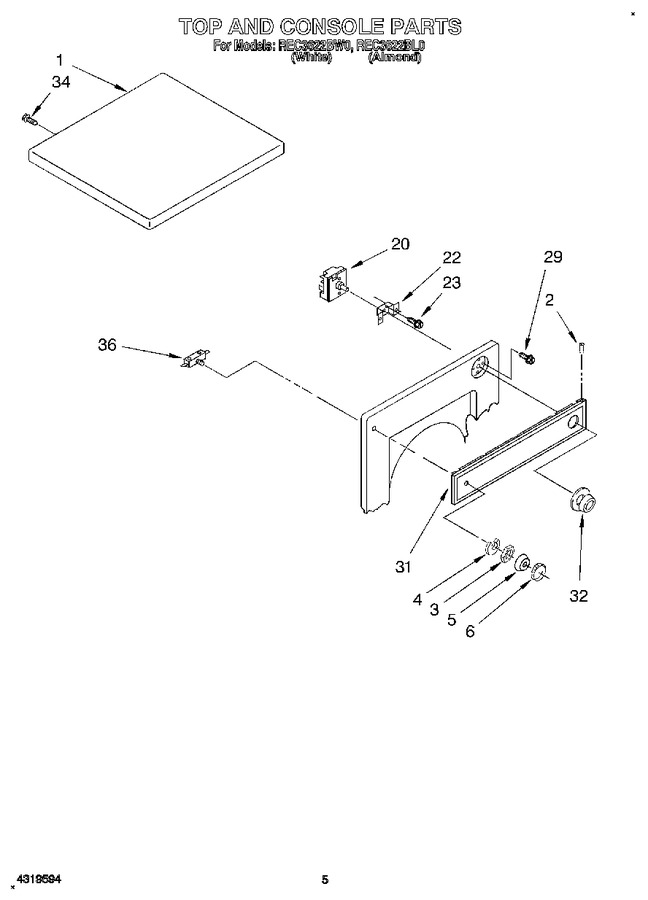 Diagram for REC3622BL0