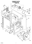 Diagram for 02 - Cabinet Parts