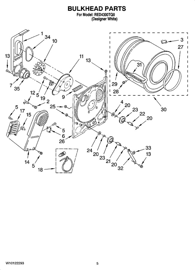 Diagram for RED4300TQ0