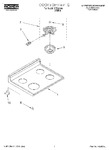 Diagram for 01 - Cooktop