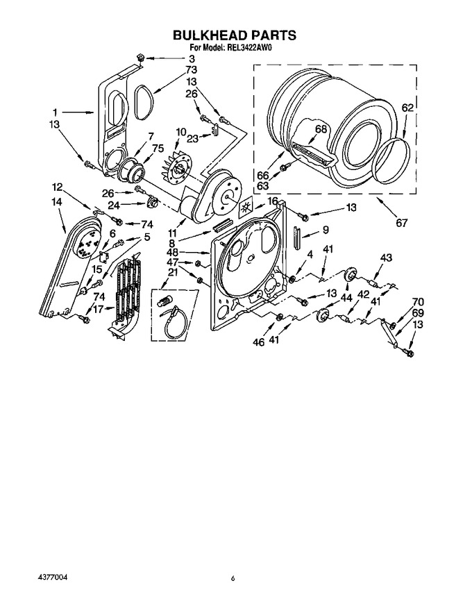 Diagram for REL3422AW0