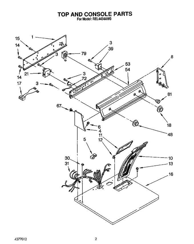 Diagram for REL4434AL0
