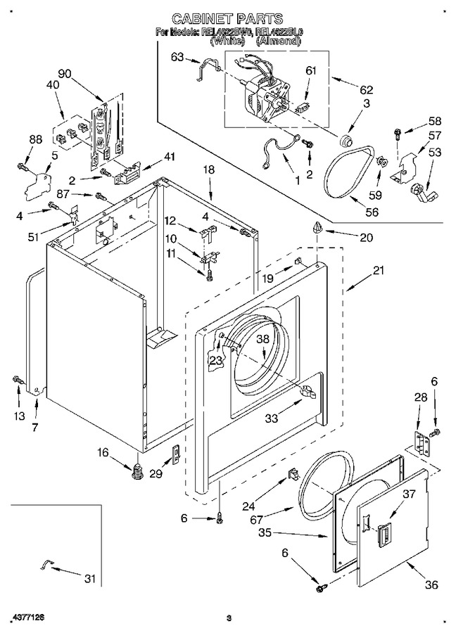 Diagram for REL4622BW0