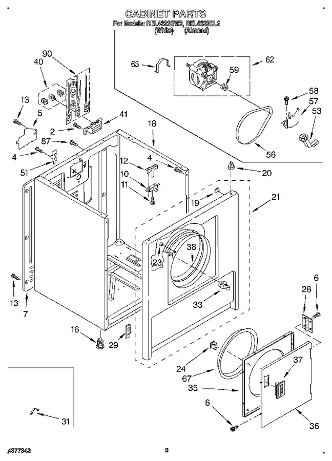 Diagram for REL4622BW2