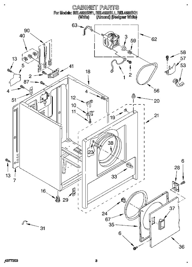 Diagram for REL4632BW1