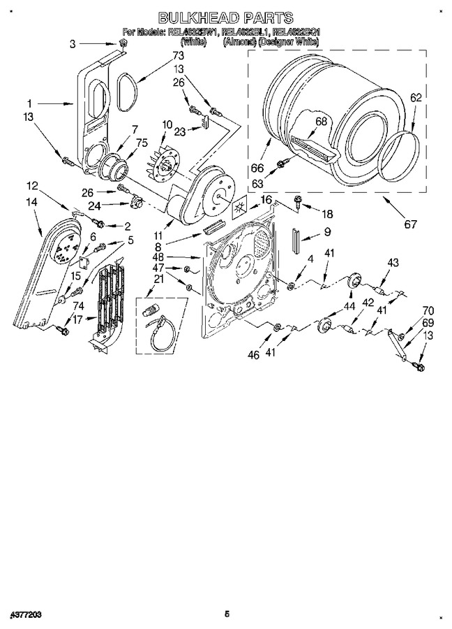 Diagram for REL4632BW1