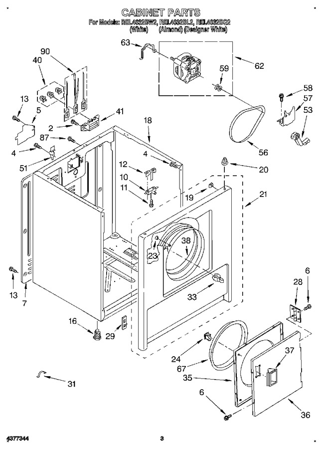 Diagram for REL4632BL2