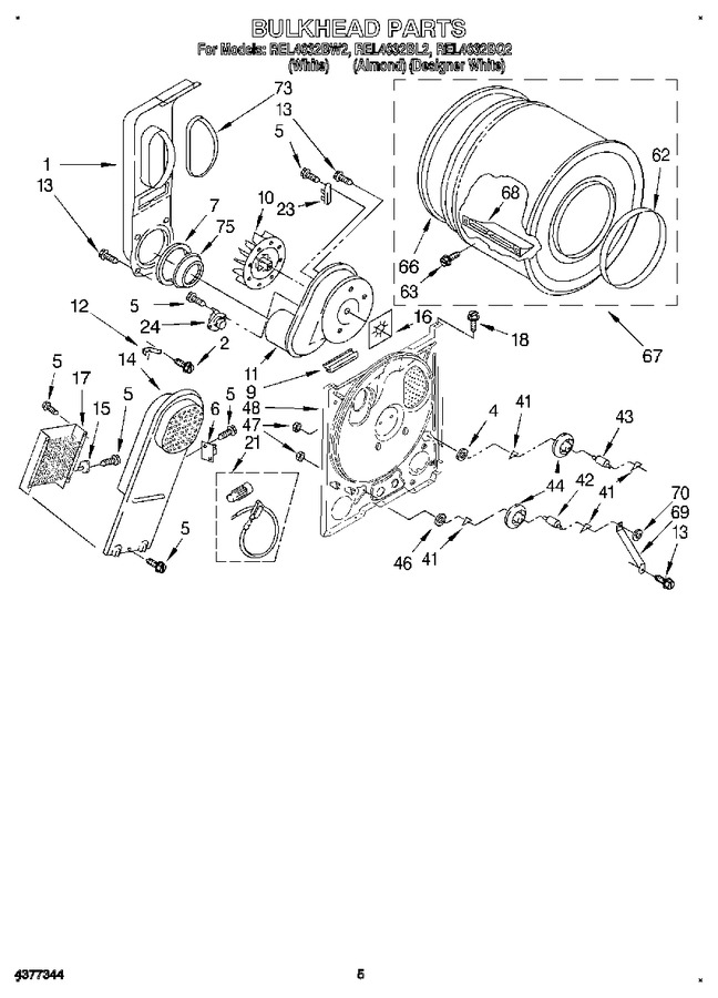 Diagram for REL4632BL2