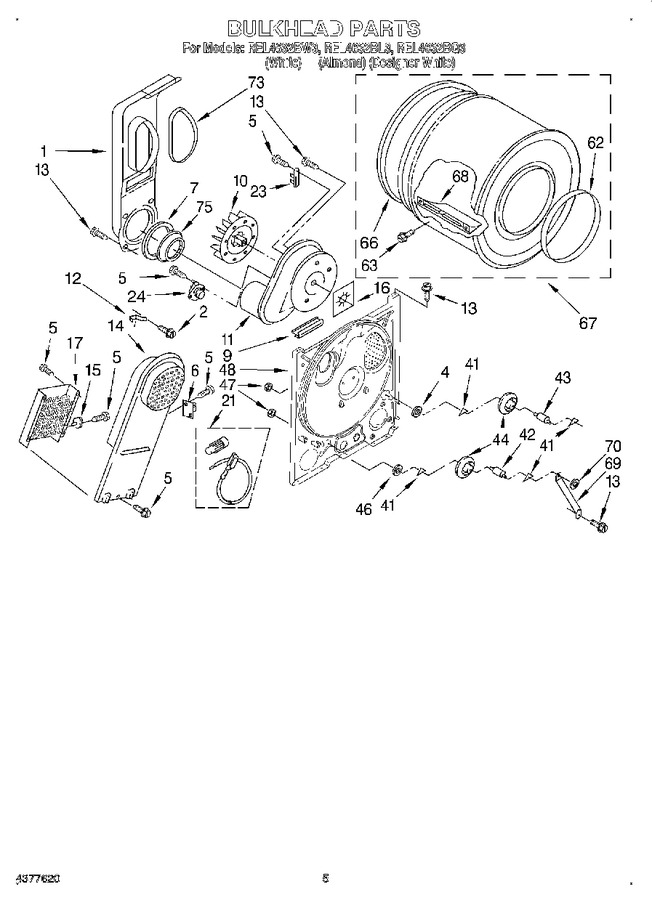 Diagram for REL4632BL3