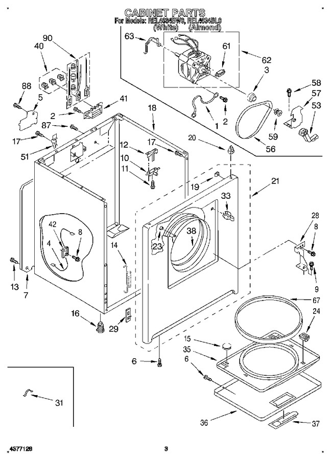 Diagram for REL4634BL0