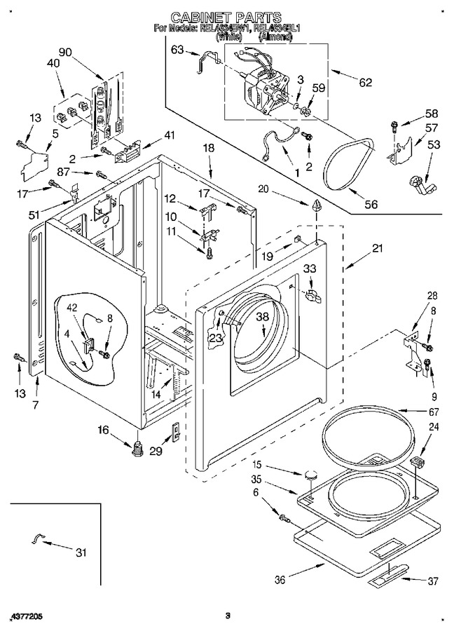 Diagram for REL4634BW1